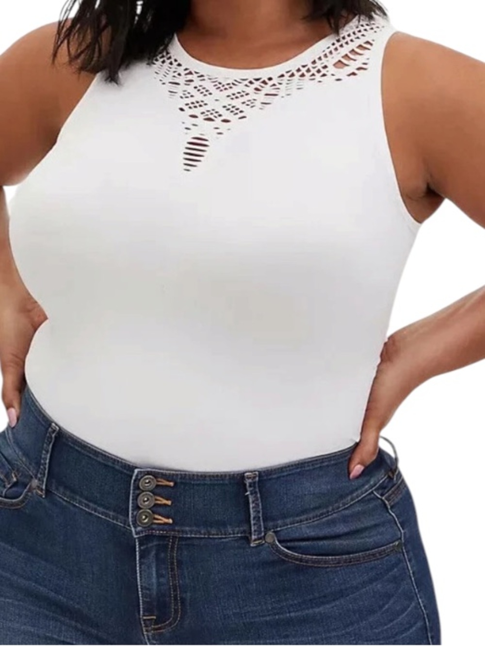 Torrid Seamless Cutout Tank Top